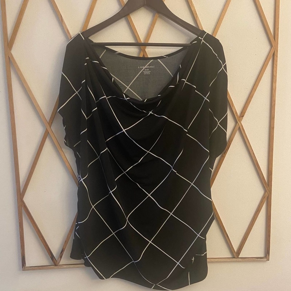 Lane Bryant Cowl Neck Top